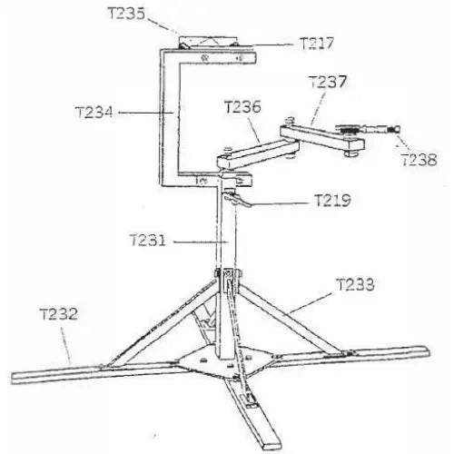 LMC Legs (4) For T031 Stand
