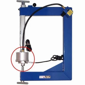 LMC Silicone Rubber Flat Heat Pad w/ Elec. Connection (4 in Dia) For Model 1400 (T018)