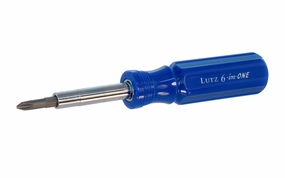 Lutz 6-in-1 Screwdriver - Blue