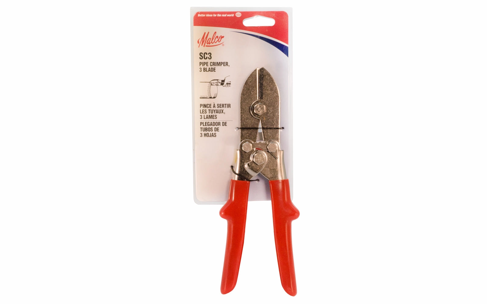 Malco Pipe Crimper, 3-Blade - Model SC3