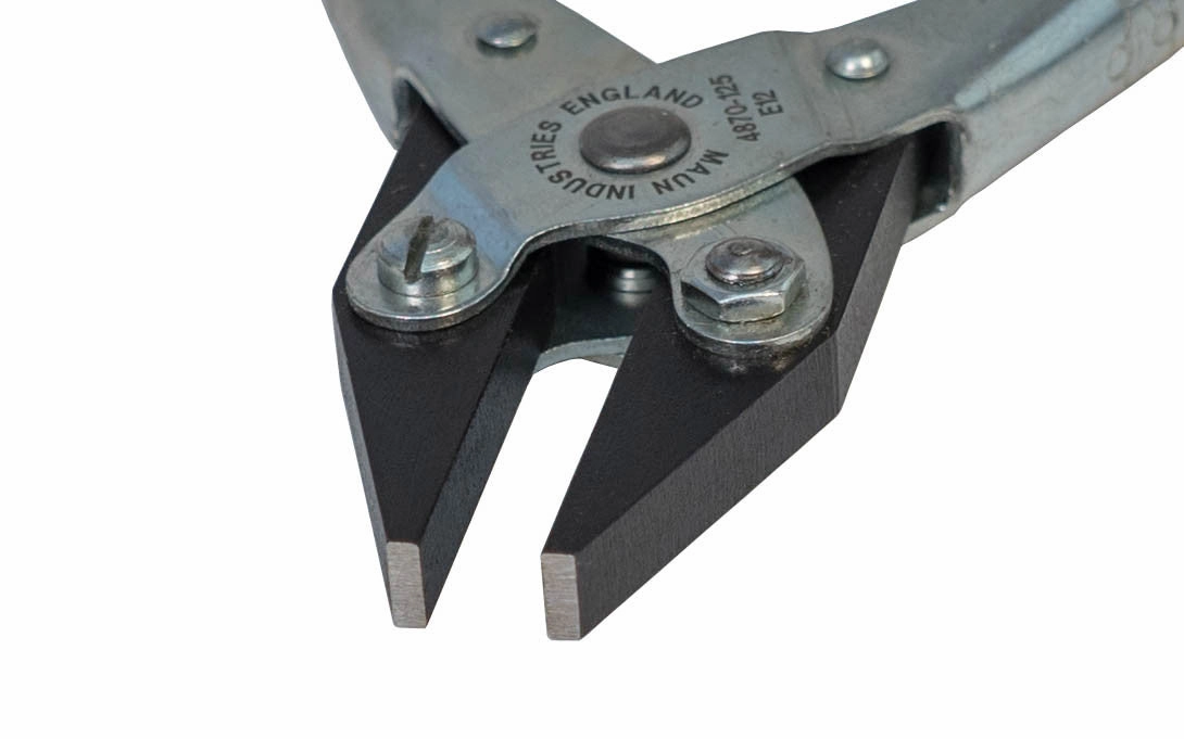 Maun Parallel Action Flat Nose Plier ~ Smooth Jaws with Spring Return