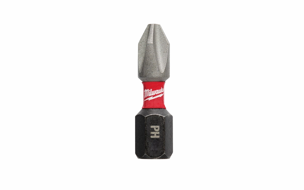 Milwaukee #1 Phillips Insert Bits - 2 Pack