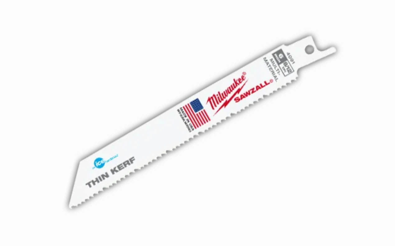 Milwaukee 6" Reciprocating Saw Blade - 8/12 T