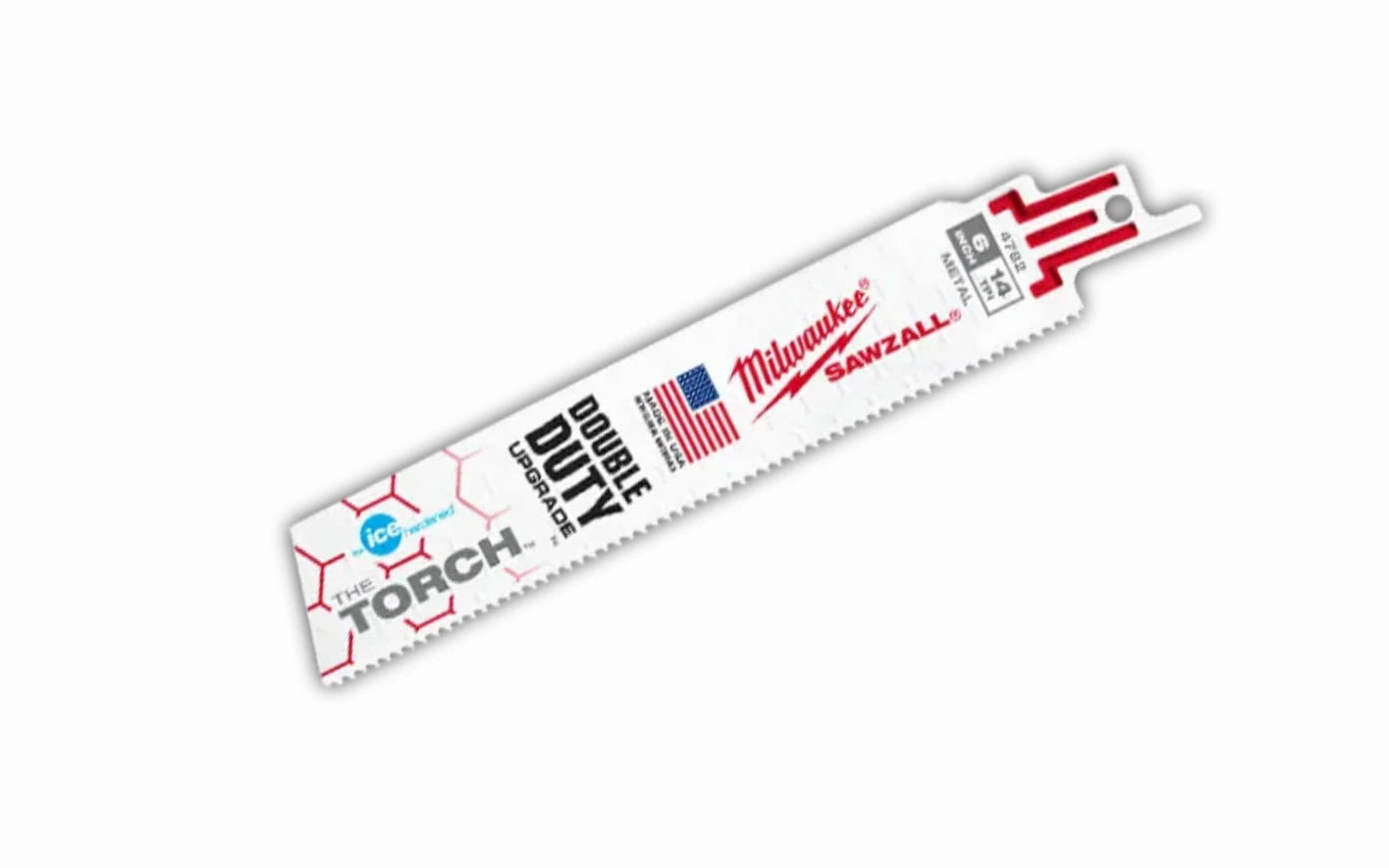 Milwaukee 6" Reciprocating Saw Blade "Double Duty" - 14 T