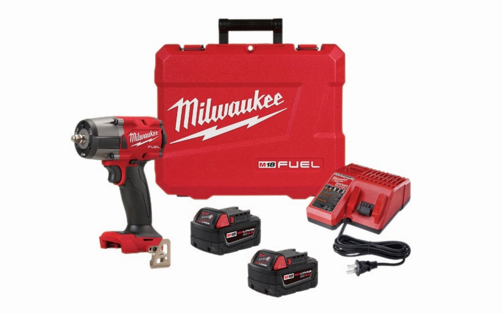 Milwaukee Brushless 3/8" Mid-Torque Cordless Impact Wrench Kit