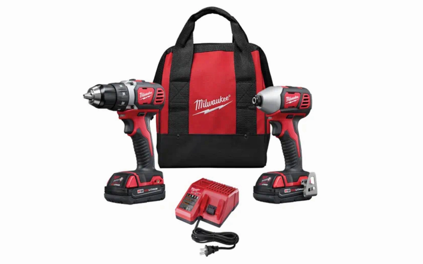 Milwaukee M18 Cordless Lithium-ion 2-Tool Combo Drill Kit
