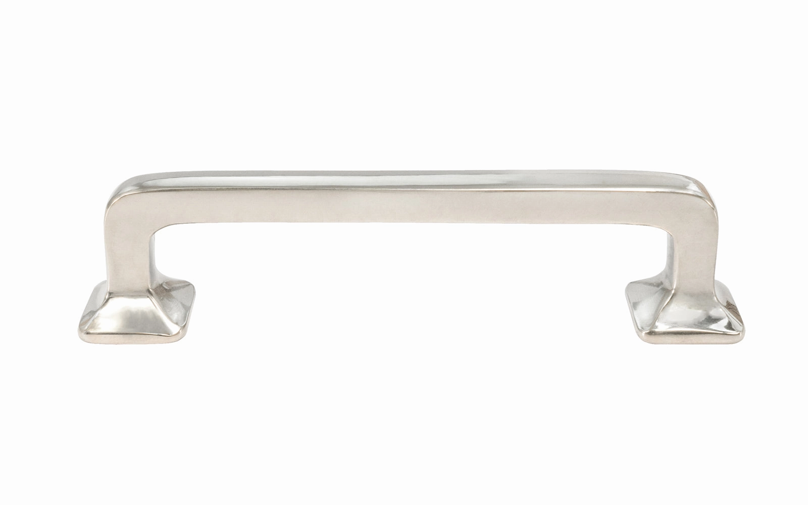 Mission-Style Solid Brass Pull ~ 3-1/2" On Centers