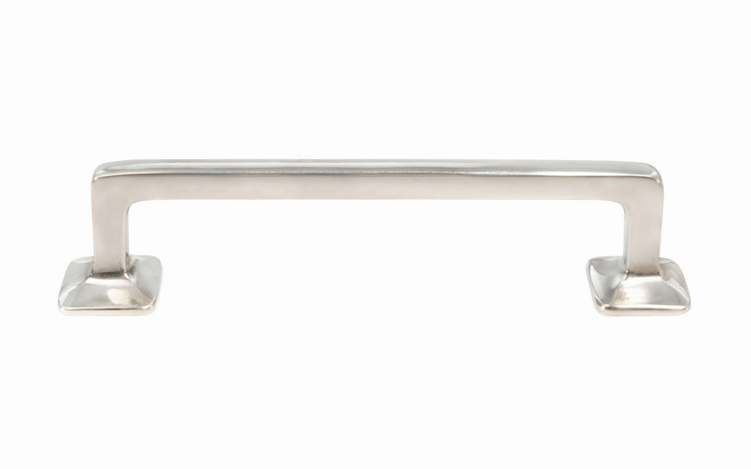 Mission-Style Solid Brass Pull ~ 4" On Centers