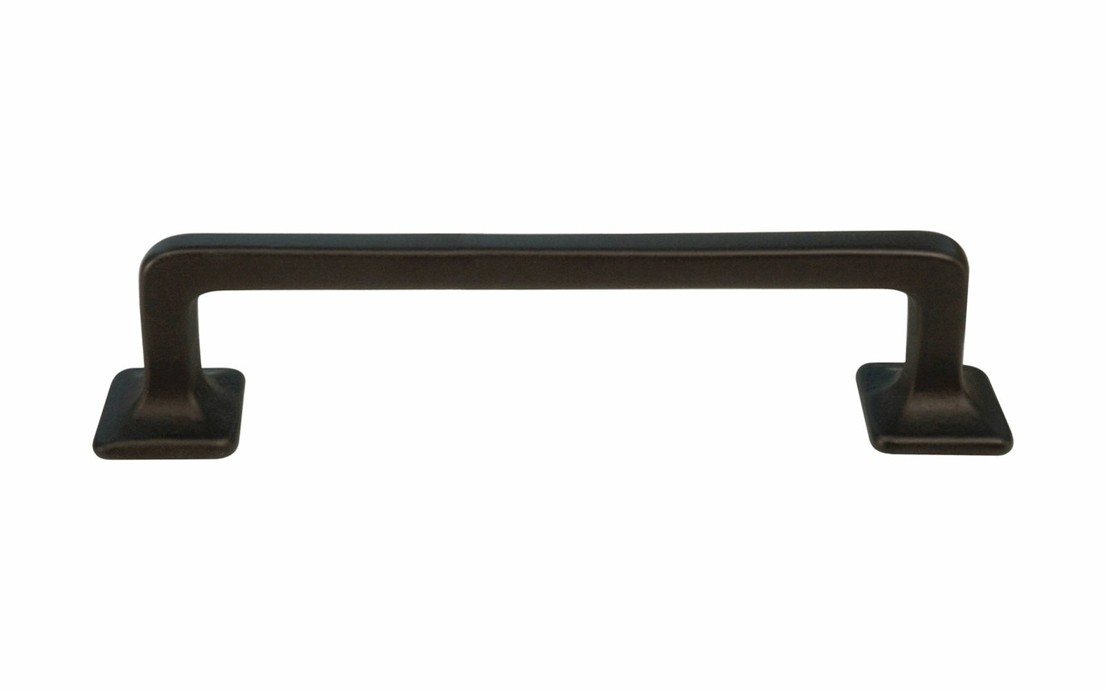 Mission-Style Solid Brass Pull ~ 4" On Centers