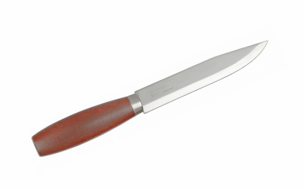 Mora Classic Carbon Steel Knife ~ Red Birchwood Handle