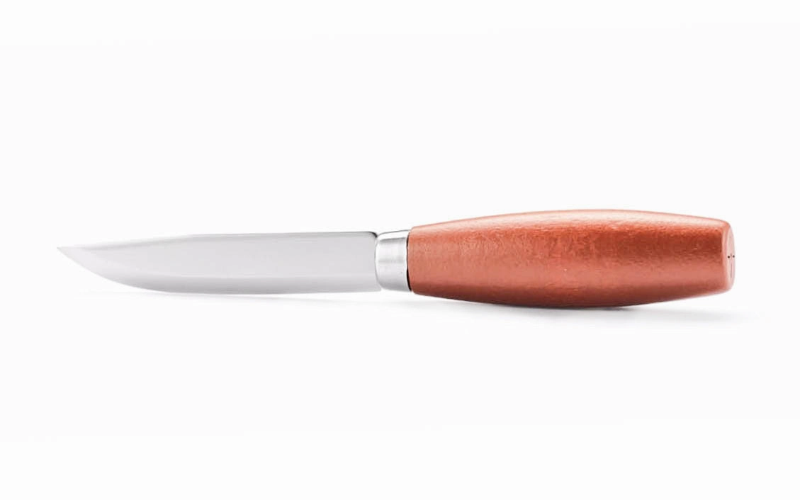 Mora Classic Carbon Steel Knife ~ Red Birchwood Handle