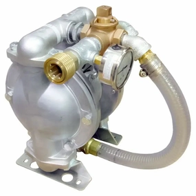 MTP  25A 1" Double Diaph. Pump for Liquid Chemicals, 25 GPM