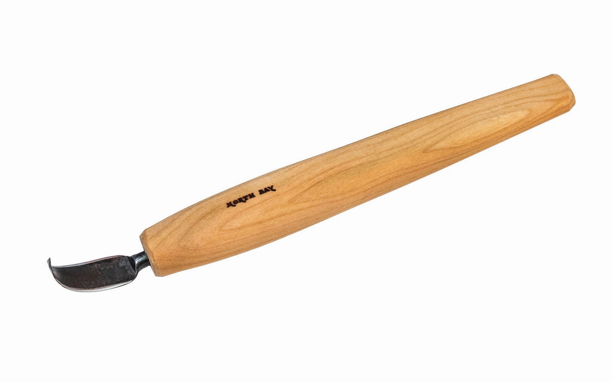 North Bay Forge Double-Edge General Bent Carving Knife ~ BN-G