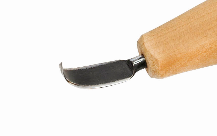 North Bay Forge Mini Double-Edge General Bent Carving Knife ~ mBN-G