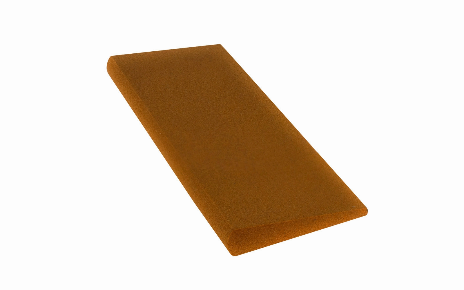 Norton Round Edge Medium Slip Stone 4-1/2" x 1-3/4" x 3/8" x 1/8"