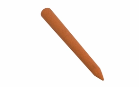 Norton Taper Round Point File Stone 3" x 5/16" Base