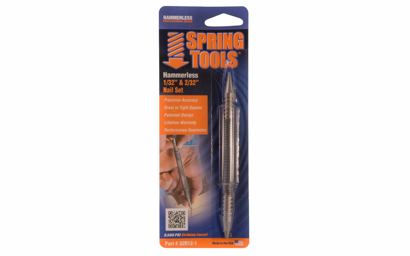 Noxon Hammerless 1/32" & 2/32" Nail Set