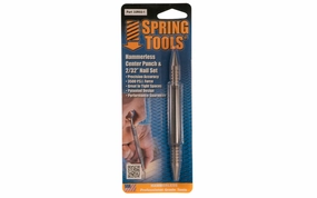 Noxon Hammerless Center Punch & 2/32" Nail Set