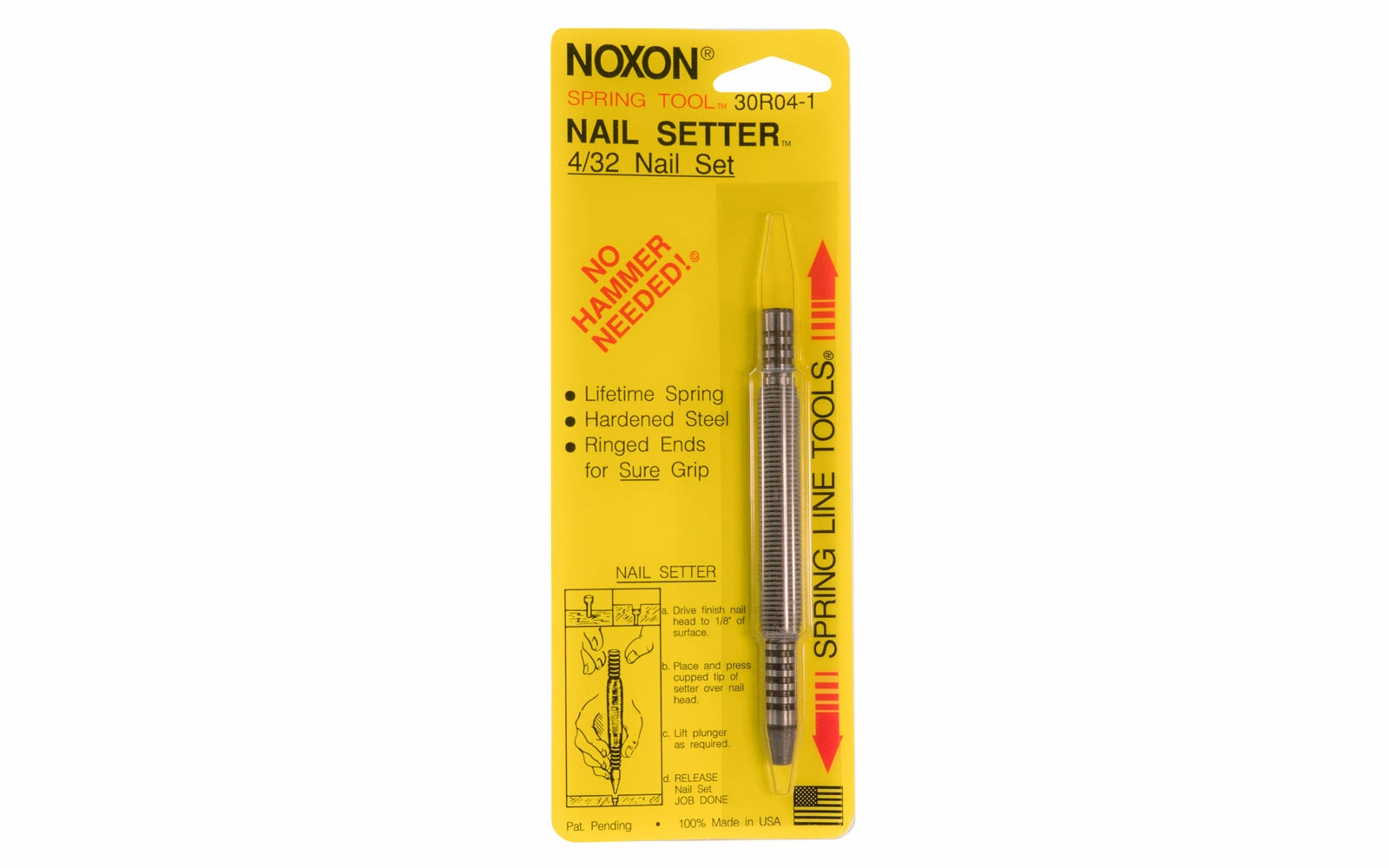Noxon "Spring Tool" 4/32" Nail Set