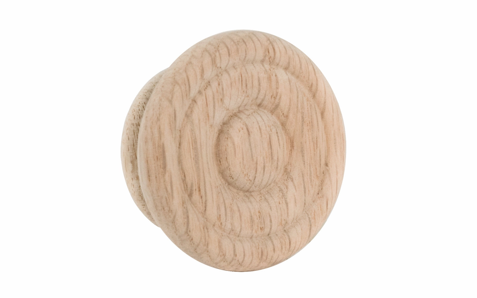 Oak Wood Cabinet Knob with Ring-Design