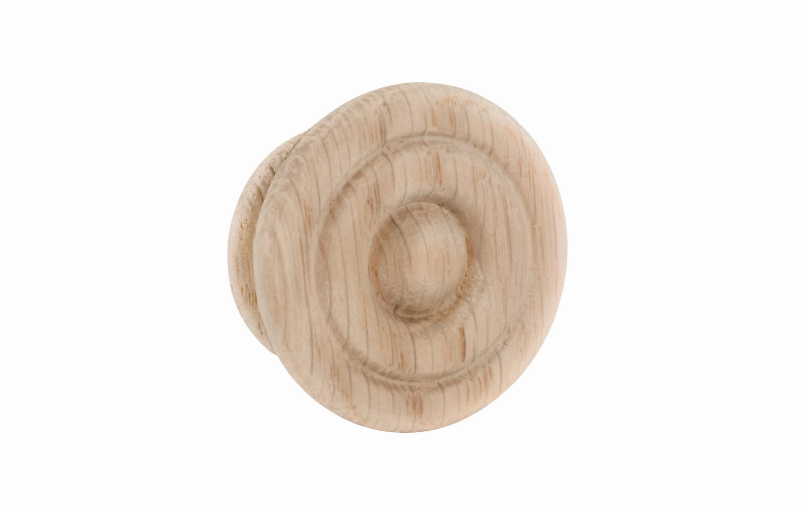 Oak Wood Cabinet Knob with Ring-Design