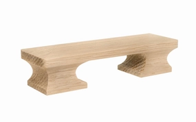Oak Wood Pull Handle with Square Edges
