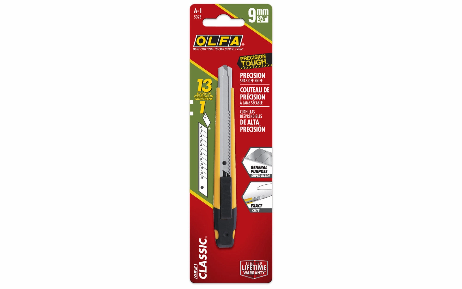 Olfa "A-1" Utility Knife - 9 mm Blade