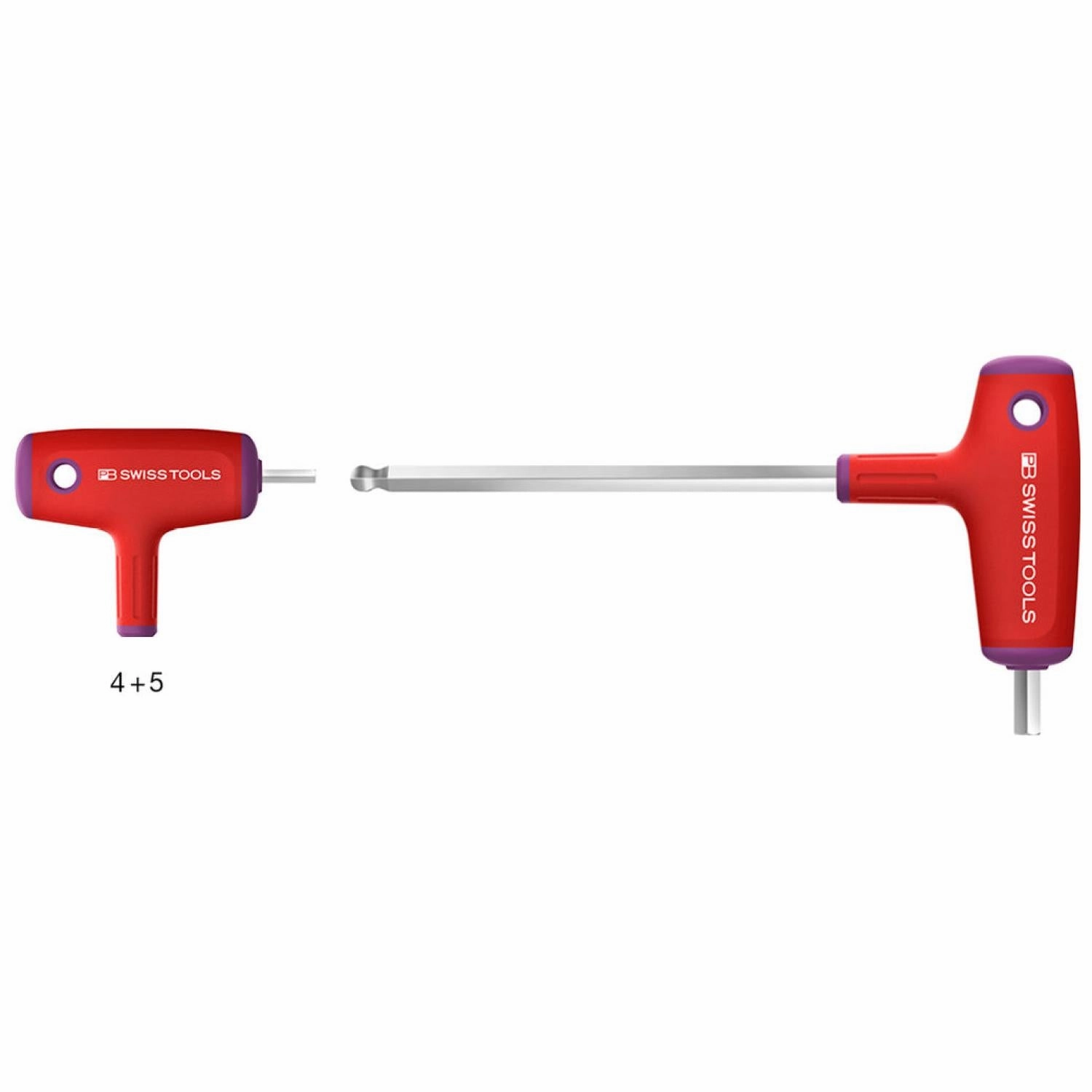 PB Swiss PB 1208.5-150 Hex  Cross-Handle Screwdriver, with Side Drive and Ballpoint, L  - 187 mm