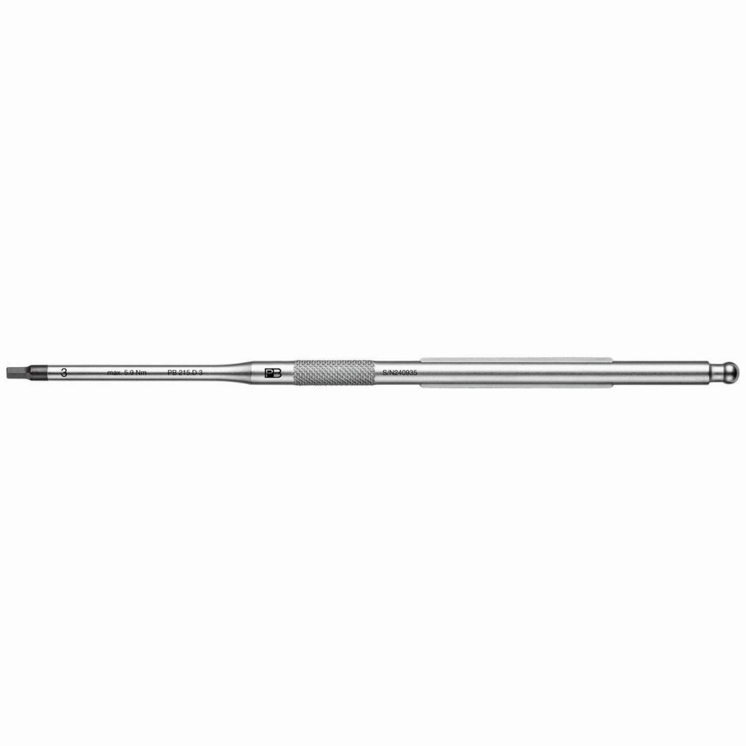 PB Swiss PB 215.D 3 Interchangeable Blade for Hexagon Socket, Hex, 3mm x 100mm
