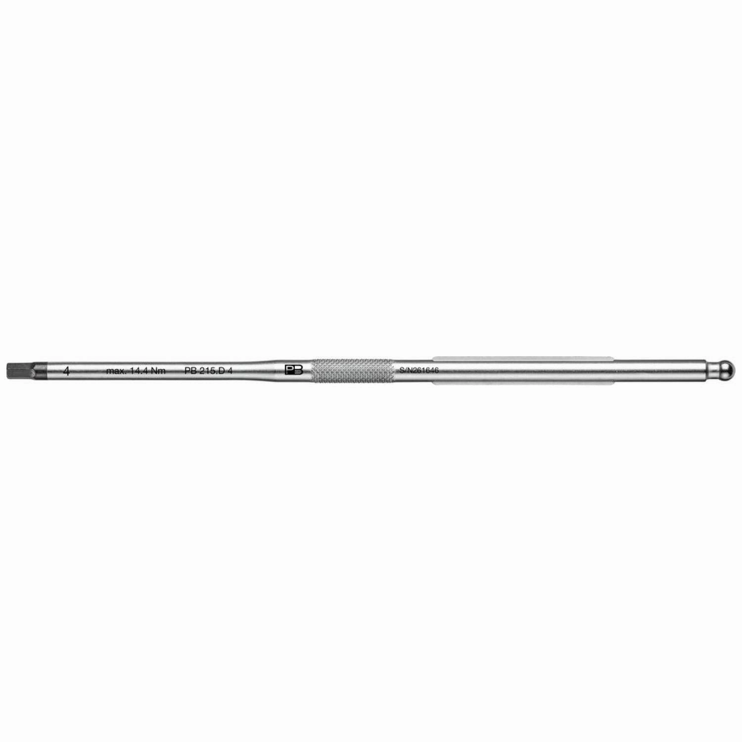 PB Swiss PB 215.D 4 Interchangeable Blade for Hexagon Socket, Hex, 4mm x 110mm