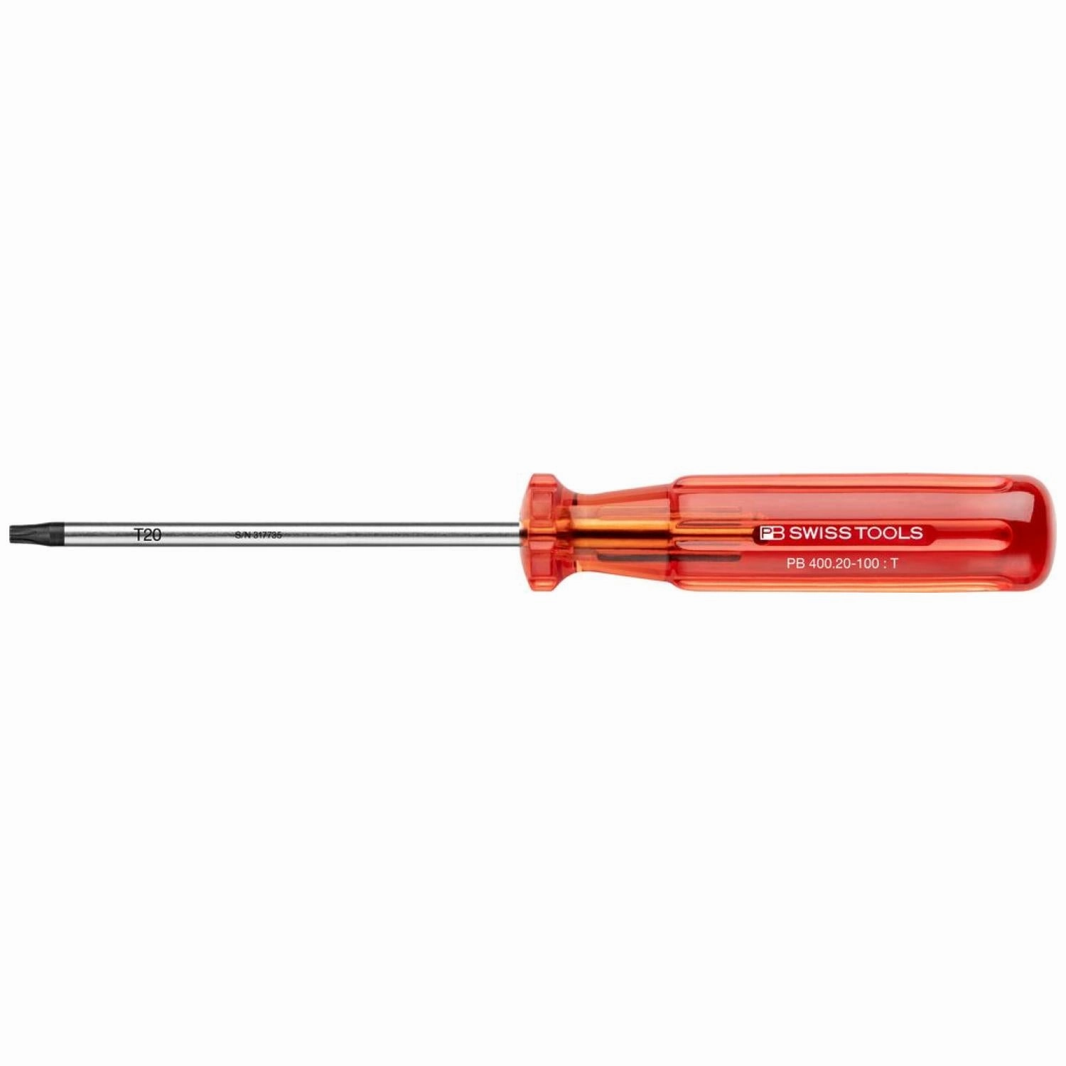 PB Swiss PB 400.20-100 Classic Screwdrivers TORX - T20 x 100mm