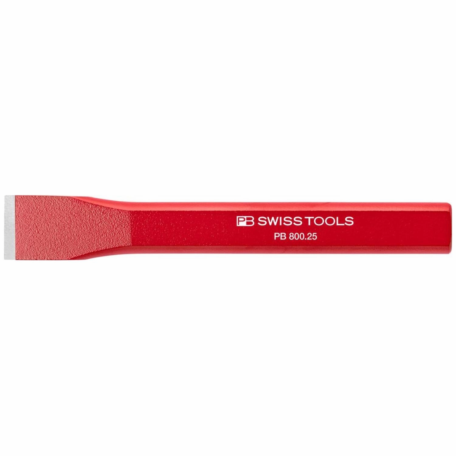 PB Swiss PB 800.25 Flat chisel, Red powder coated