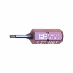 PB Swiss PB C6.210/1,27 PrecisionBits for Hexagon Socket Screws, L. 25 mm