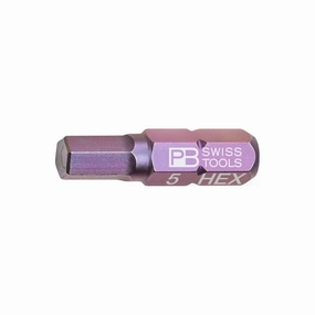 PB Swiss PB C6.210/5 PrecisionBit, Design C 6.3 (1/4 Inch), 5mm x 25mm