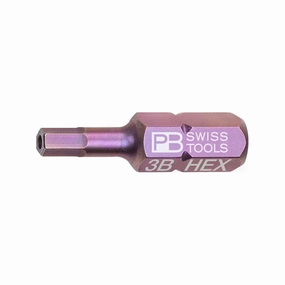 PB Swiss PB C6.210B/3 PrecisionBits C6,3 with external hex 1/4 Inch with hole