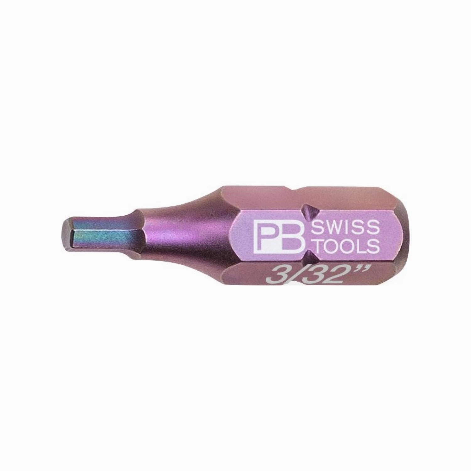 PB Swiss PB C6.213Z-3/32 Durable, Special tool Steel with attractive Plasma Coating for Corrosion Protection, L- 25 mm