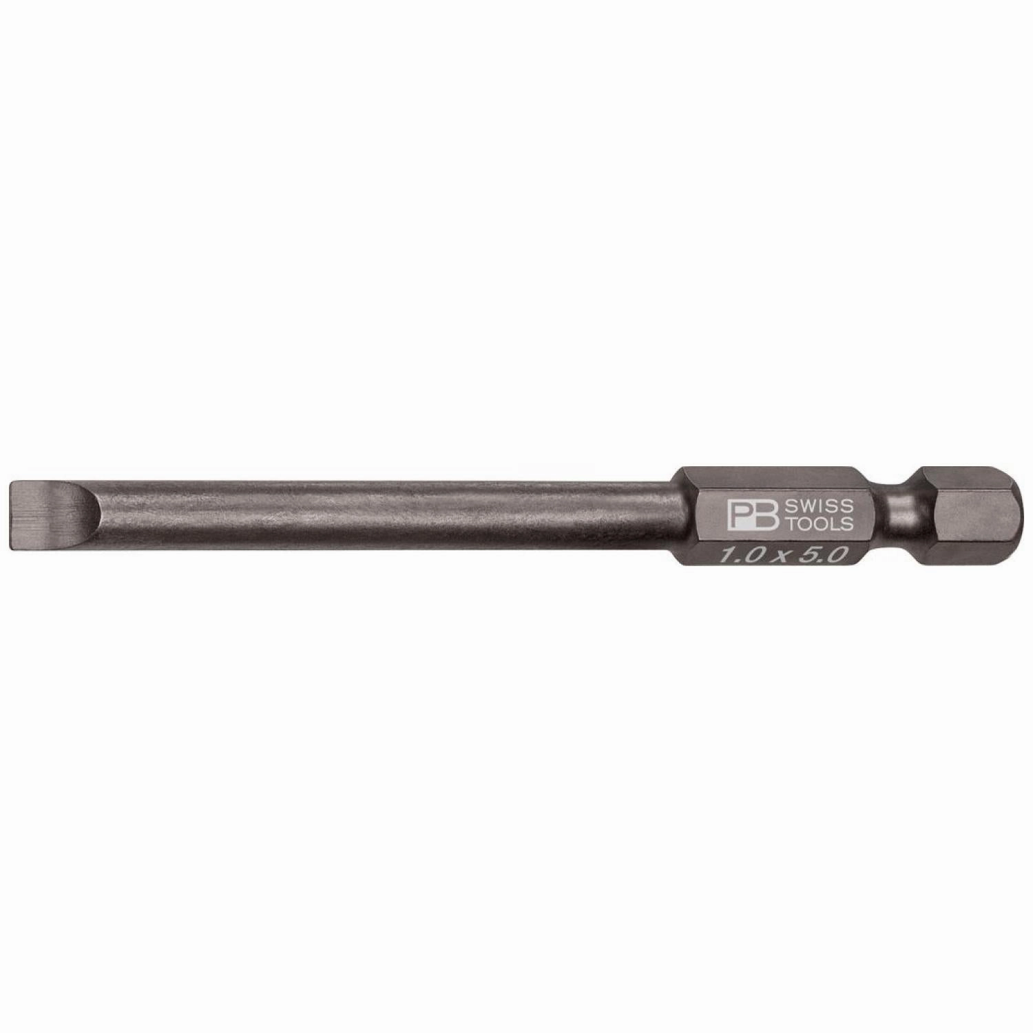 PB Swiss PB E6.106/3 PrecisionBit, Design E 6.3 (1/4 Inch), Long Blade, 5mm x 75mm