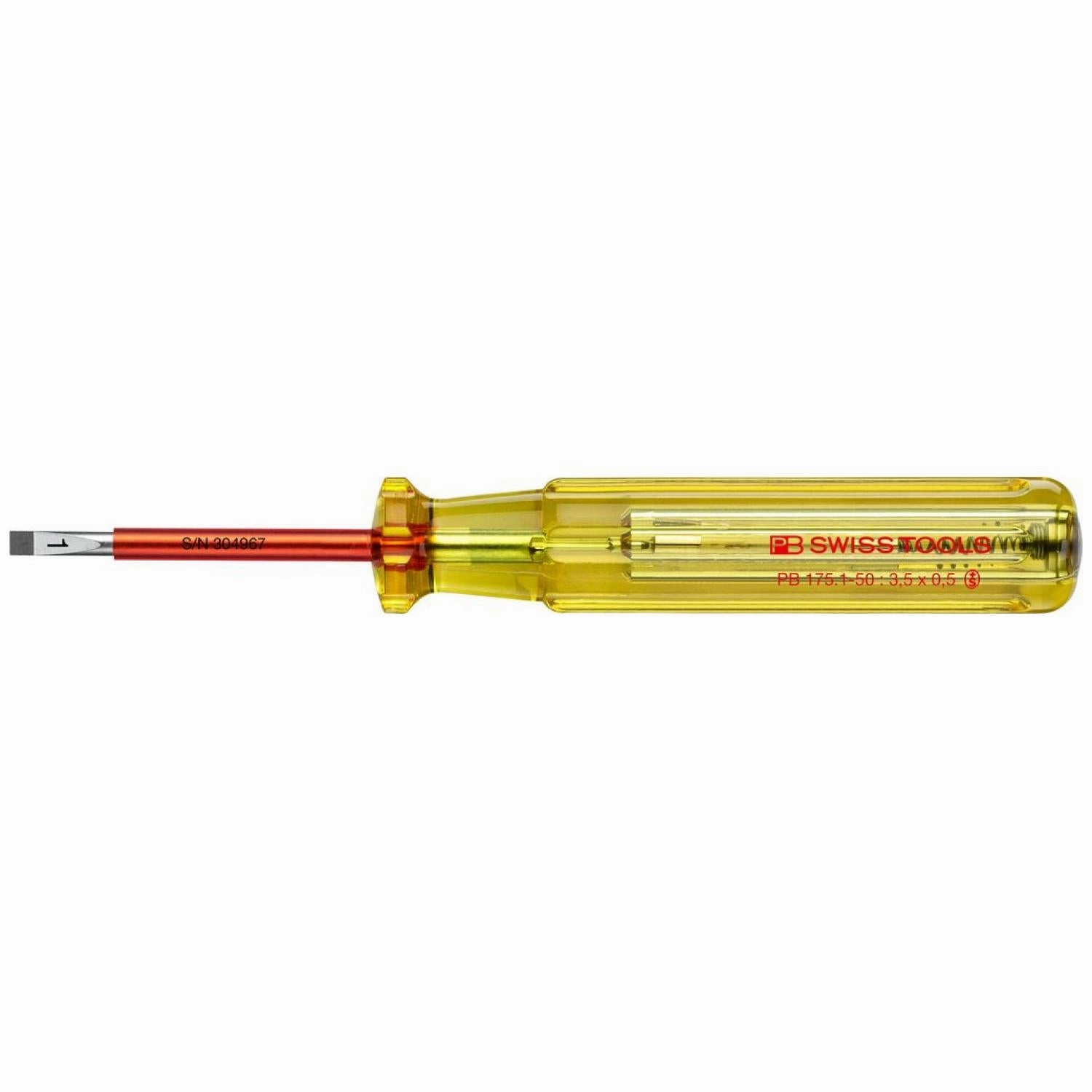 PB Swiss Tools PB 175.1-50 Voltage Tester, Skin Friendly 3.5 x 50 mm