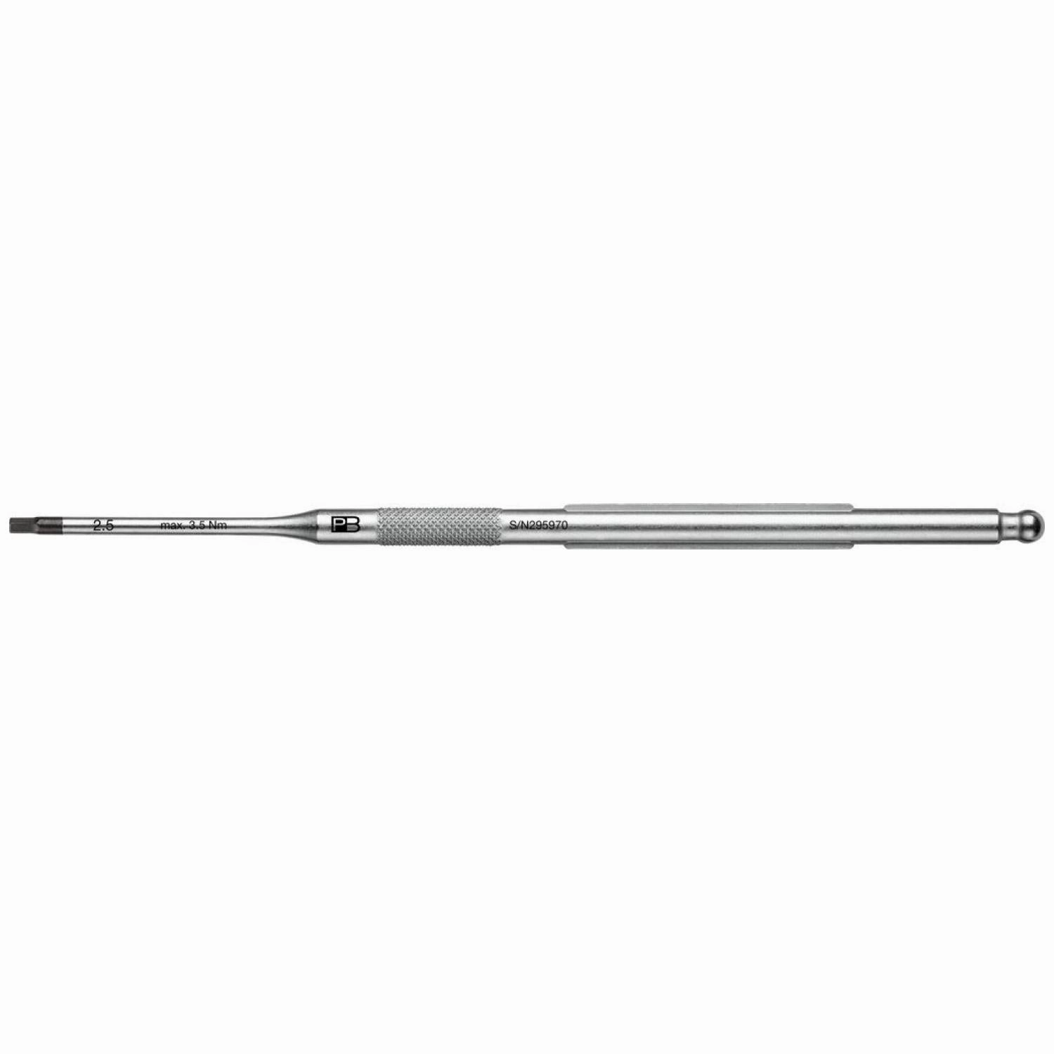 PB Swiss Tools PB 215.D 2,5 Interchangeable Blade for Hexagon Socket, Hex, 2.5mm x 90mm