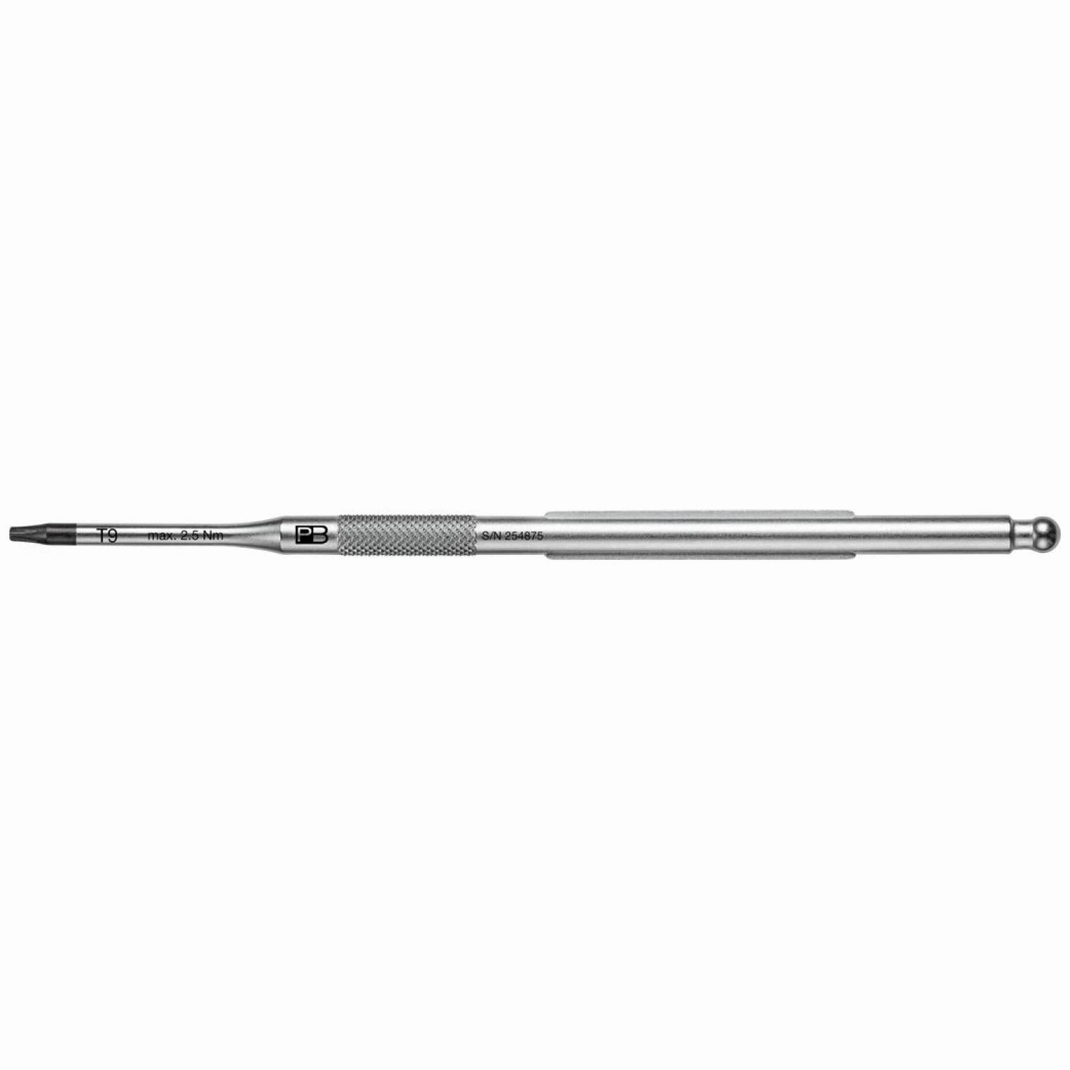 PB Swiss Tools PB 215.T 9 TORX Interchangeable Blade, T9 x 80mm