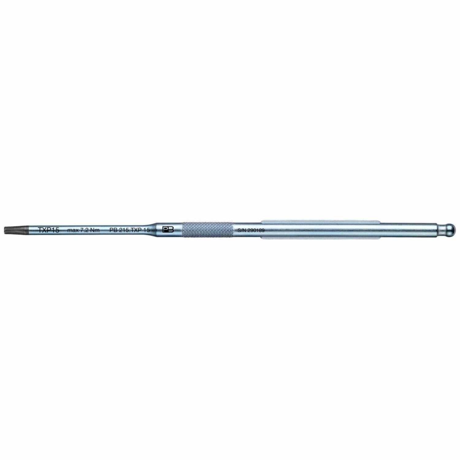PB Swiss Tools PB 215.TXP 15 Interchangeable Blade, TORX, TXP15 x 180mm