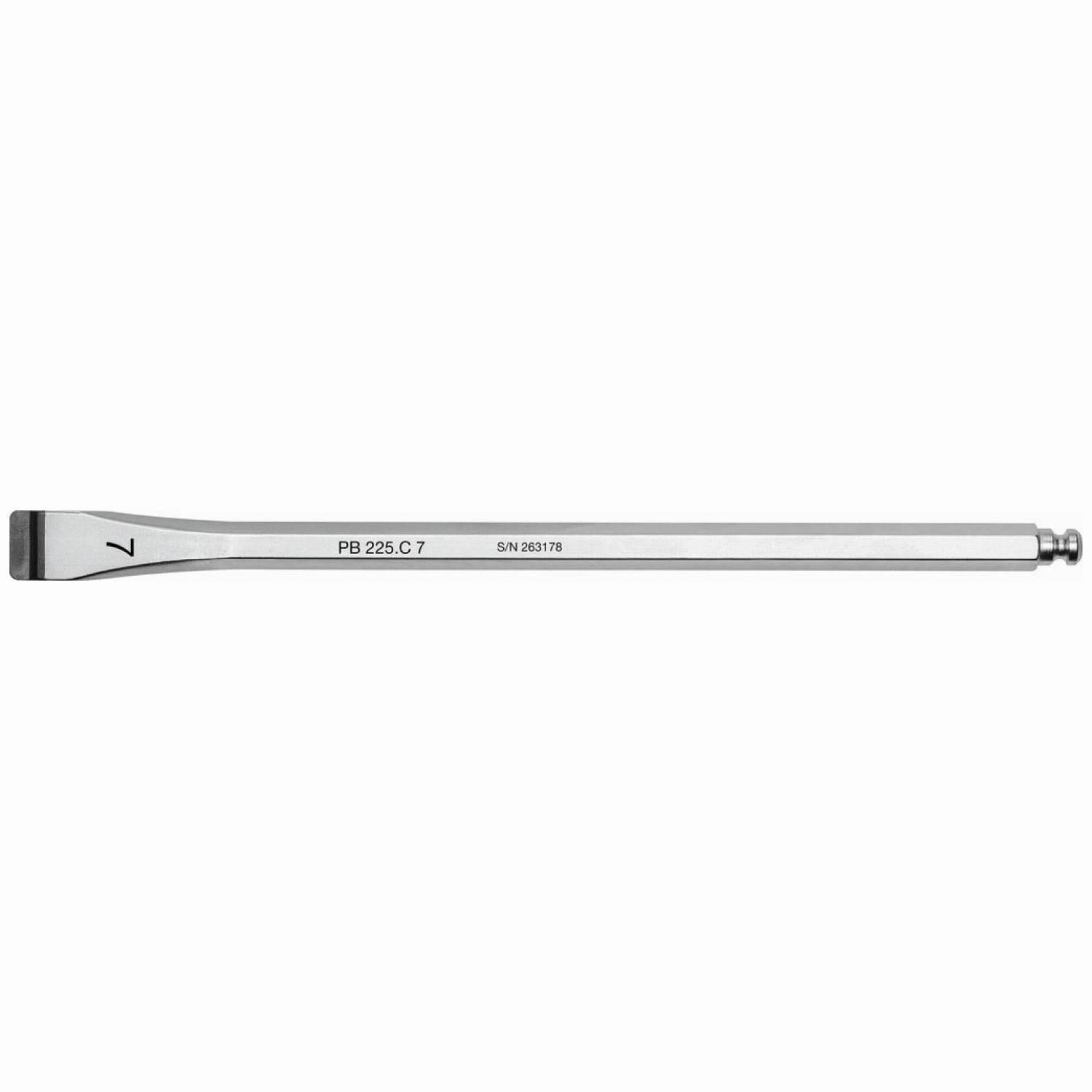 PB Swiss Tools PB 225.C 7 Interchangeable Blade, Slotted, Size 7mm x 200mm