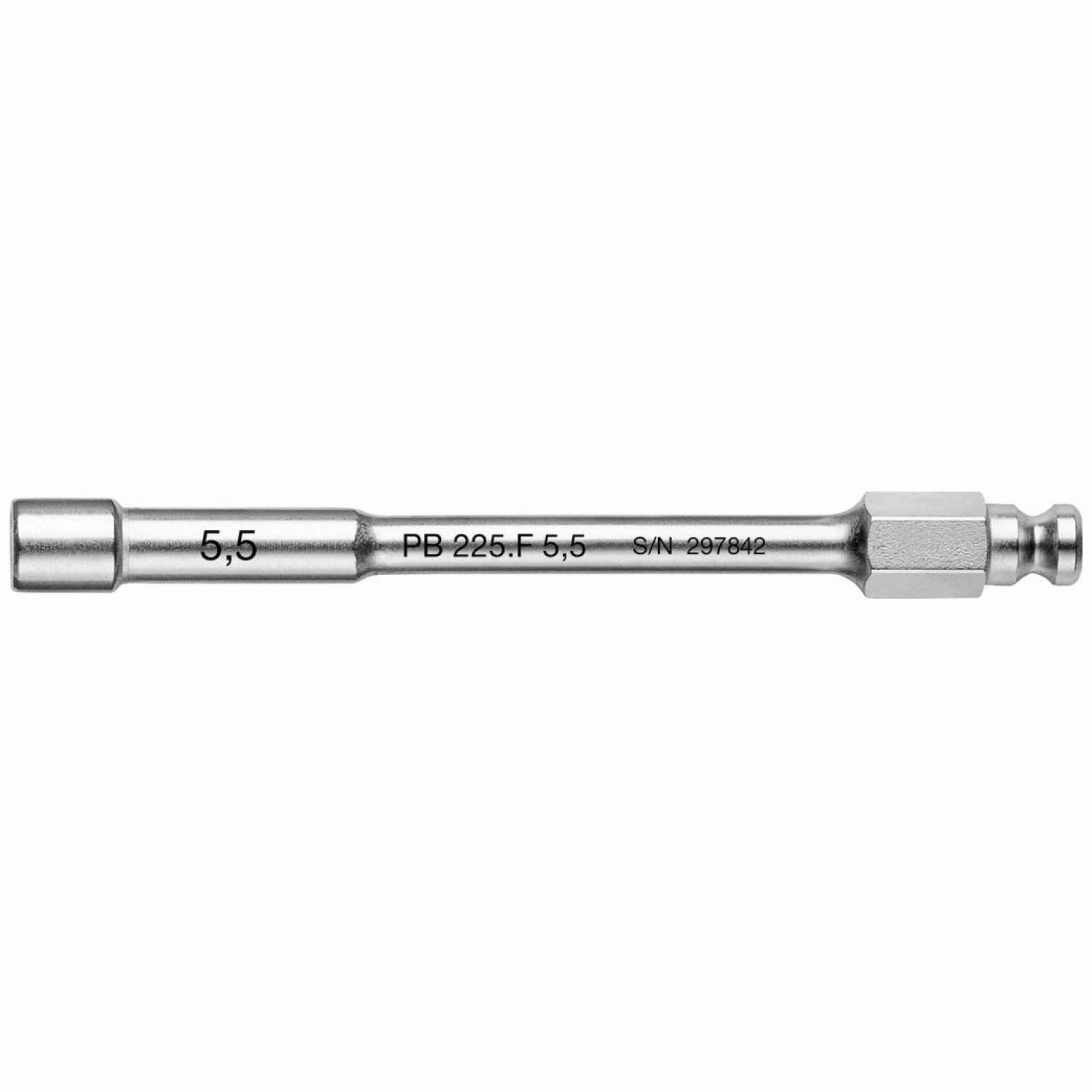 PB Swiss Tools PB 225.F 5,5 Interchangeable Blade with Inside Hex, 5.5mm x 90mm