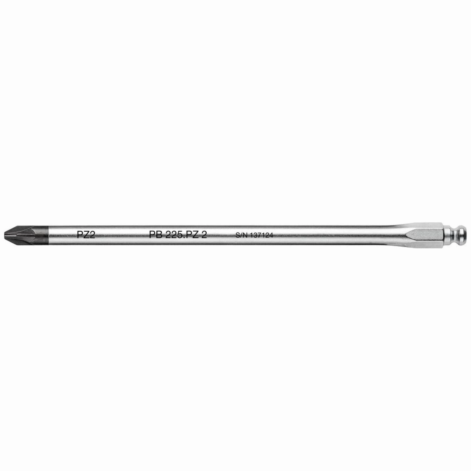 PB Swiss Tools PB 225.PZ 2 Interchangeable blade for articulated handle, Pozidriv, PZ2 x 160mm