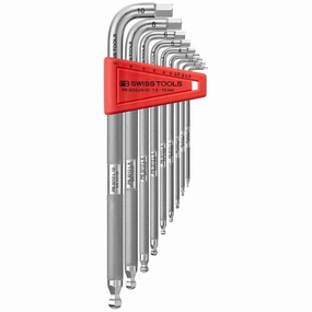 PB Swiss Tools PB 3212.LH-10 Safety Key L-Wrenches, Set 1.5 to 10 mm