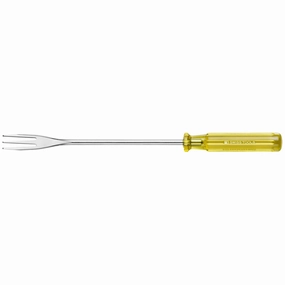 PB Swiss Tools PB 4040.Yellow Fondue Fork With Classic Handle