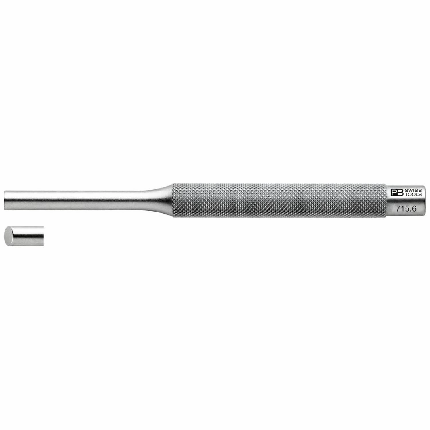 PB Swiss Tools PB 715.6 Safety pin punch, drift punch, knurled, 6 mm