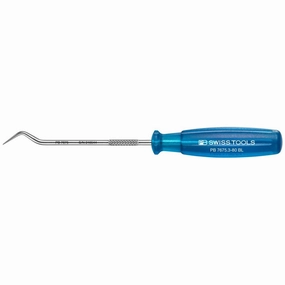PB Swiss Tools PB 7675.3-80 BL Elbow PickTool with Multicraft Handle, V-Shape, 80mm