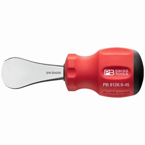 PB Swiss Tools PB 8126.9-45 Stubby Coin Driver with SwissGrip Handle 100mm