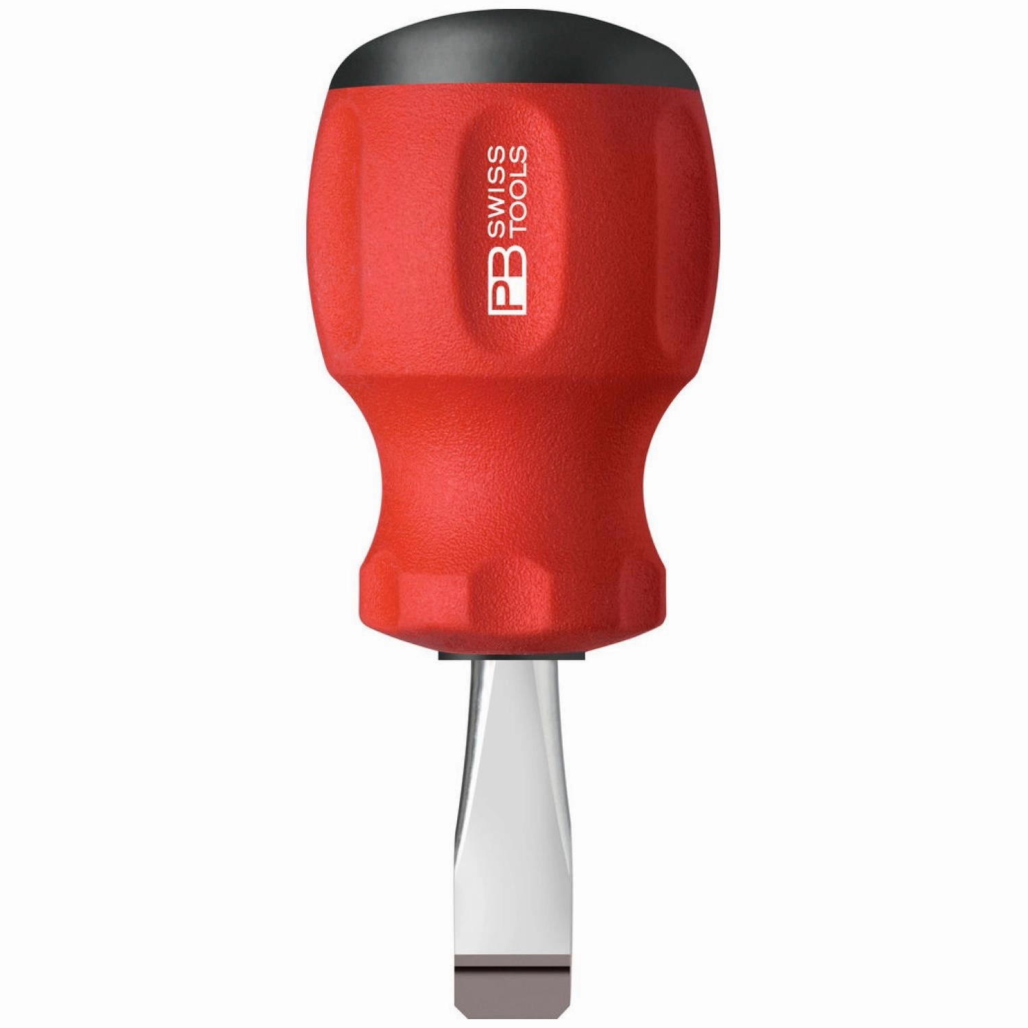 PB Swiss Tools PB 8135.6-30 Slotted Swiss Grip Stubby Screwdrivers, 6mm x 30mm